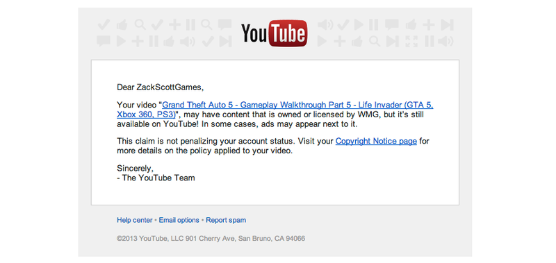 Illustration for article titled YouTube Channels Crippled By Copyright Claims
